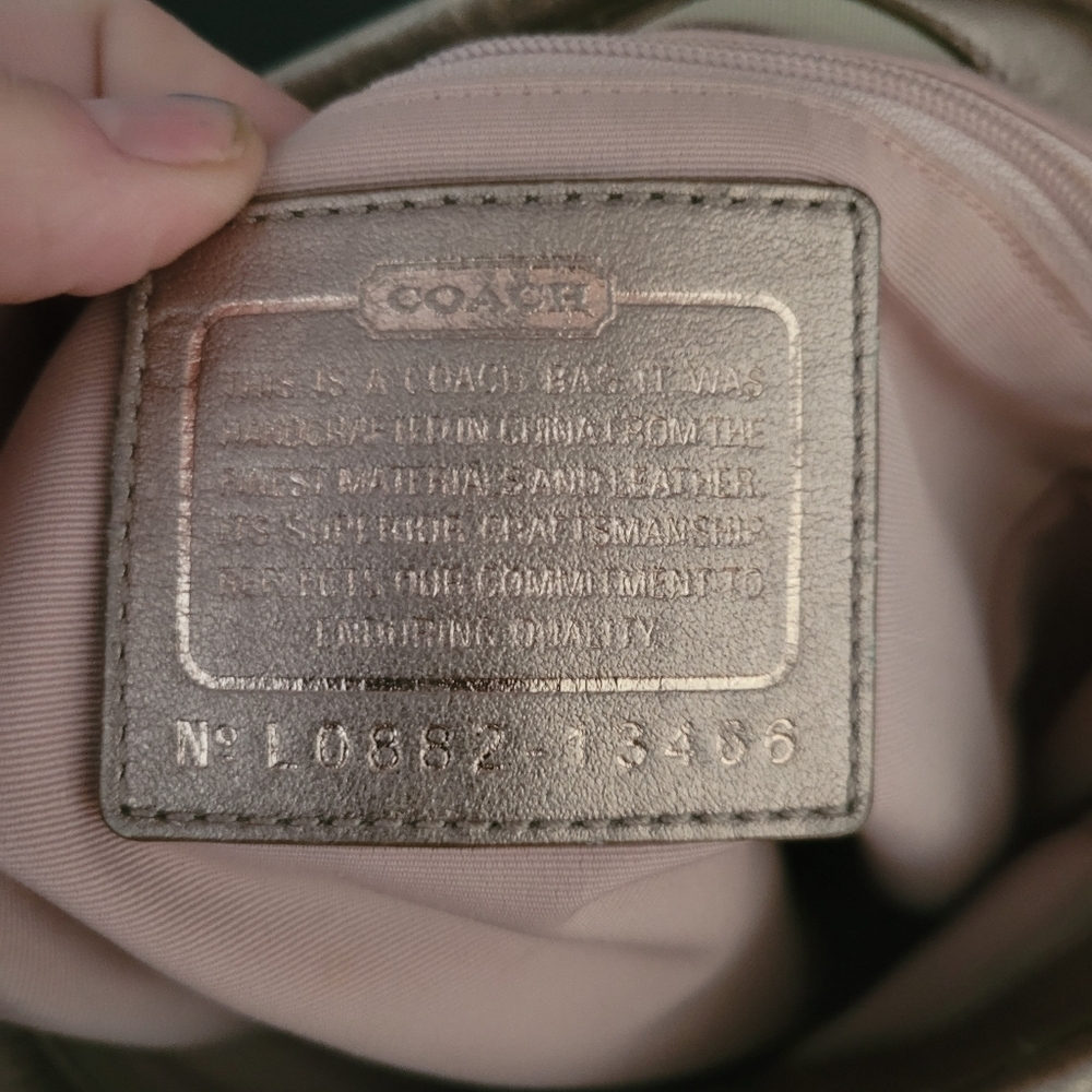 Coach Parker Leather Shoulder Bag #13466 - Picture 5 of 13